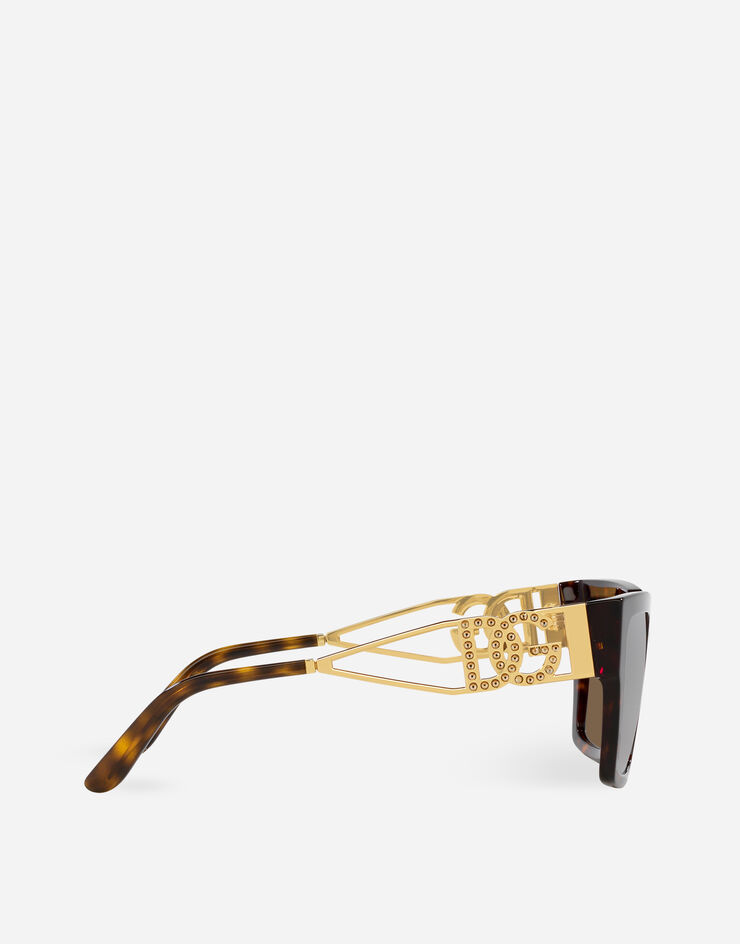 Dolce & Gabbana Солнцезащитные очки DG Diva коричневый VG4446VP273