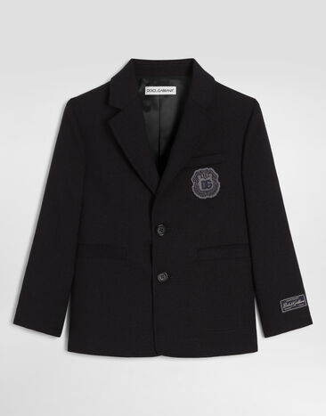 Dolce & Gabbana Single-breasted wool jacket  L42E01HU2CD