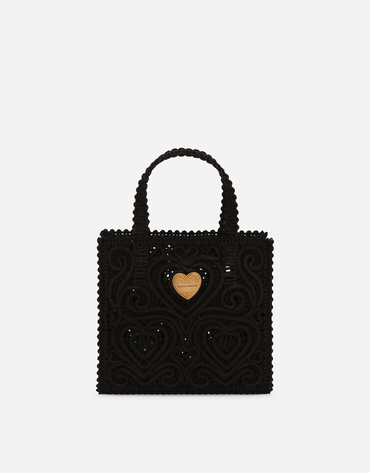 Dolce & Gabbana Cordonetto shopper Black BB7183AW717