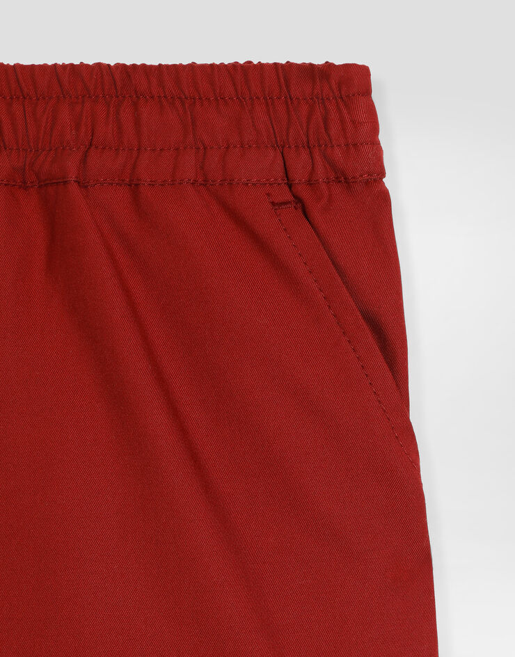 Dolce & Gabbana Majolica-print poplin bermuda shorts Multicolor L14Q20G7P5E