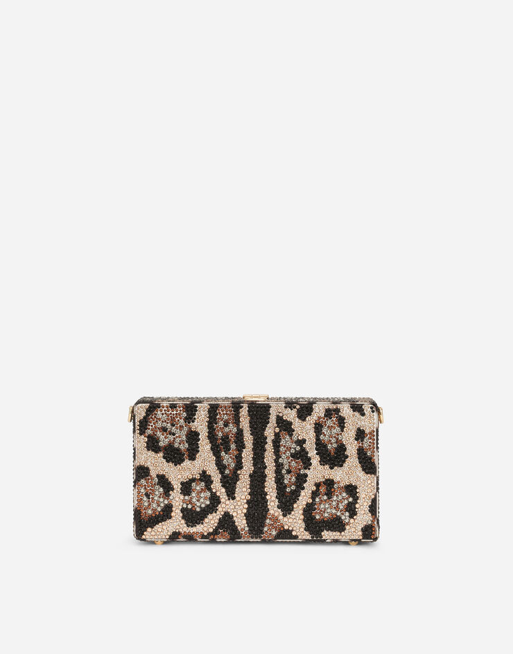 Dolce & Gabbana Clutch Dolce Box mit Thermostrass Mehrfarbig BB6246AK206