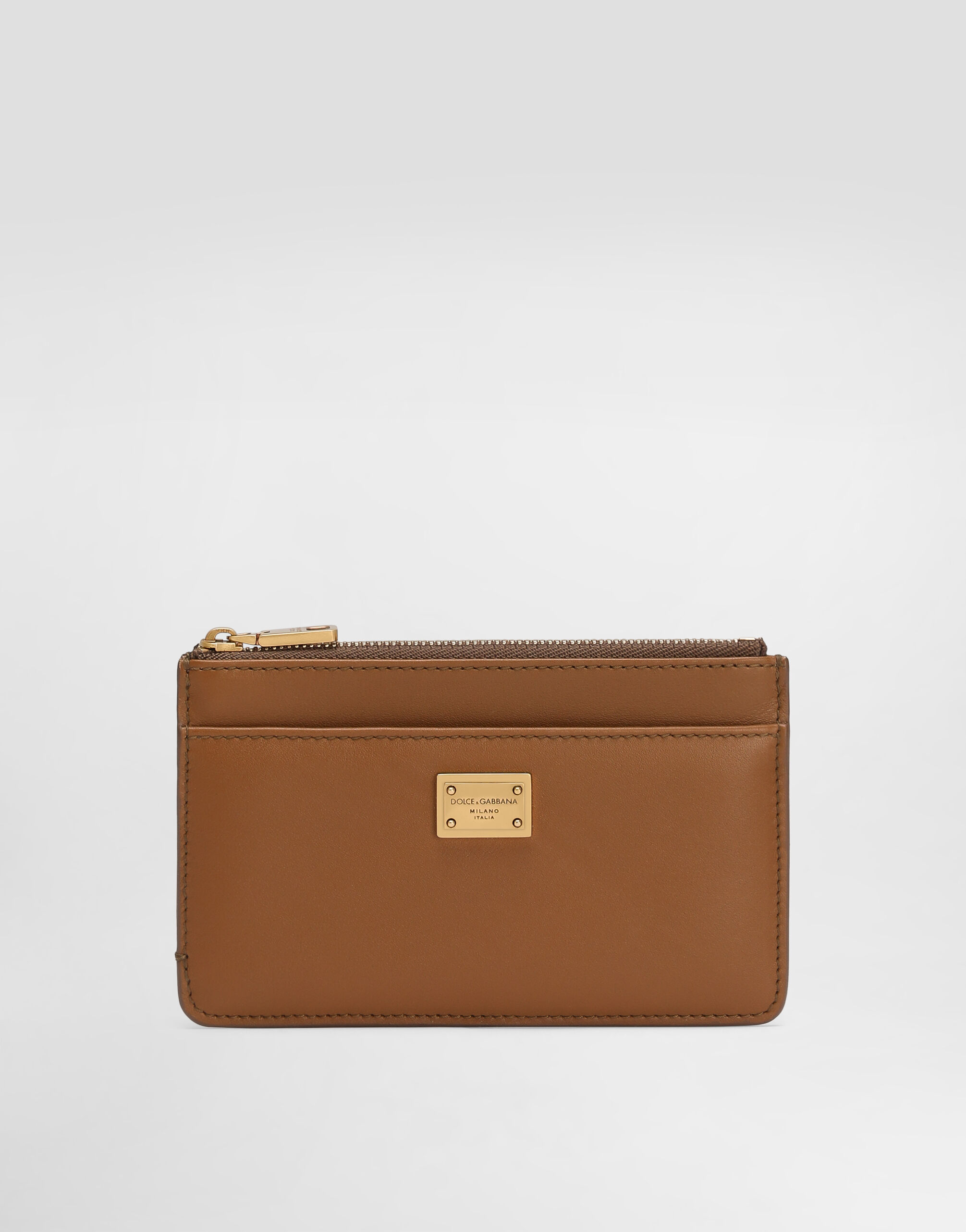 DOLCE&GABBANA カーフスキン ウォレットバッグ オーカー レディースウォレット&革小物 | ドルチェ&ガッバーナ®