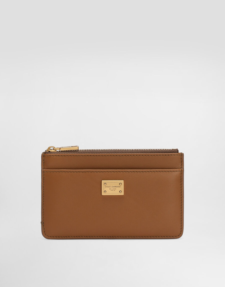 Plongé calfskin card holder