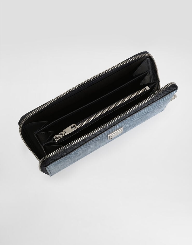 Dolce & Gabbana Denim nubuck wallet Dolce & Gabbana Denim nubuck wallet Denim BP1672AY520