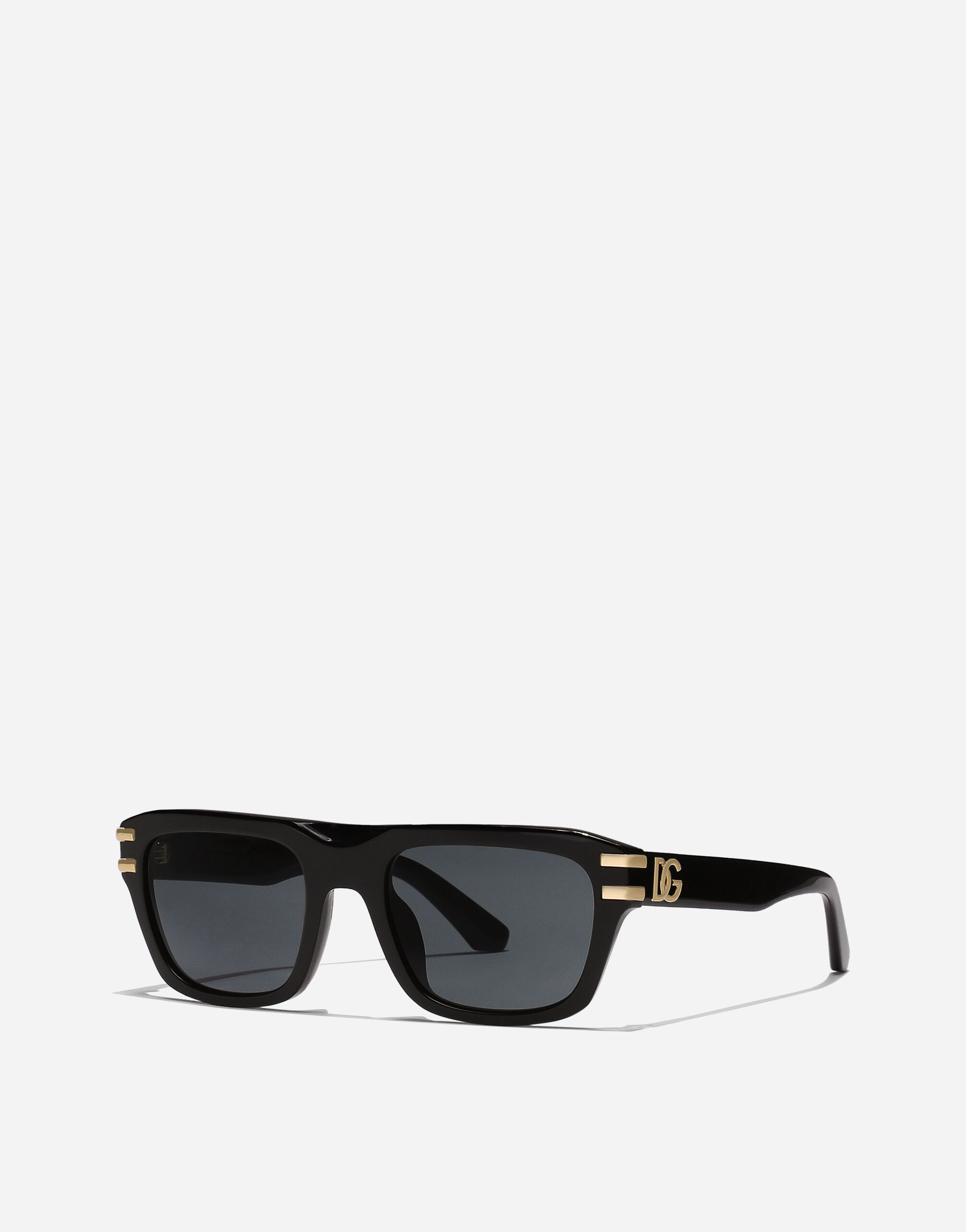 激レア未使用級Dolce & Gabbanaブラック オーバーサイズサングラス ブラックのメンズ DG GRIFFE サングラス | Dolce&Gabbana®