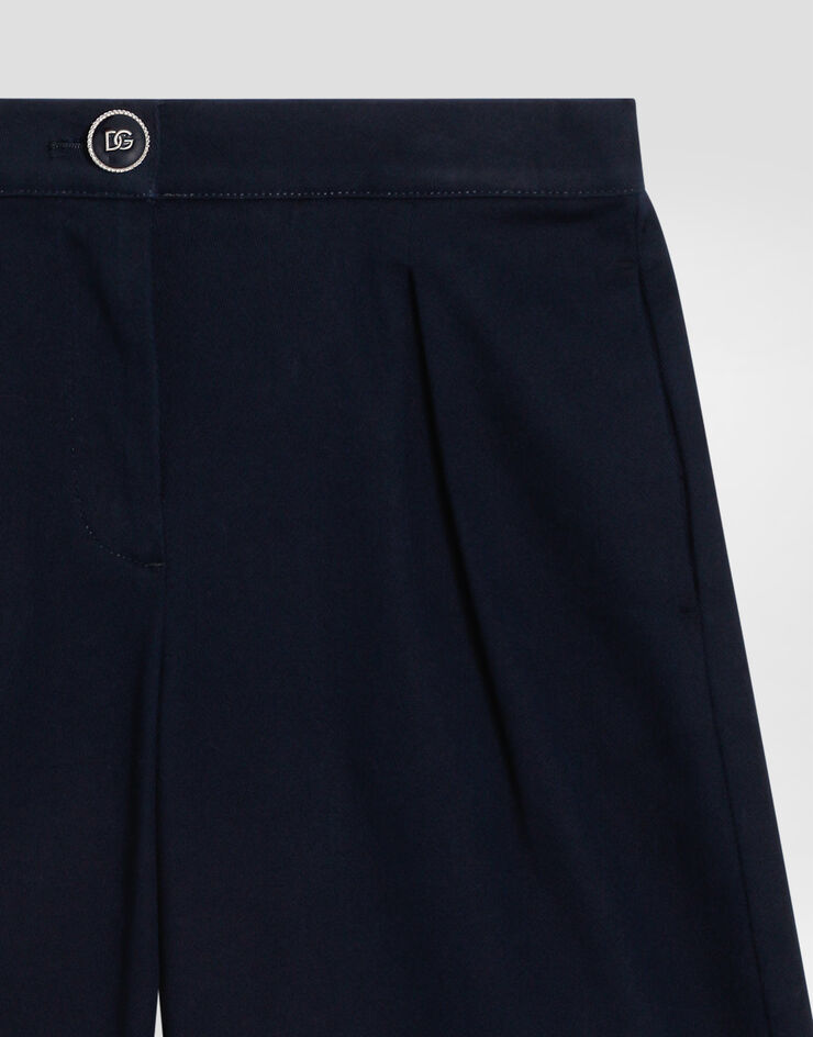 Dolce & Gabbana Gabardine trousers Blue L53P47FUFN2