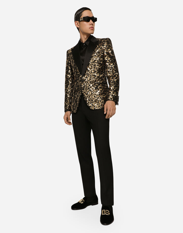 Dolce & Gabbana Sequined Sicilia-fit jacket Multicolor G2SM5TFLSCO
