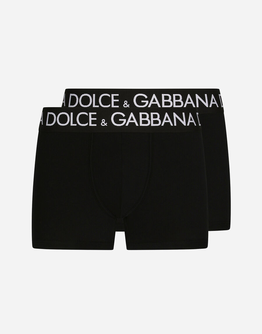 Two-pack cotton jersey boxers