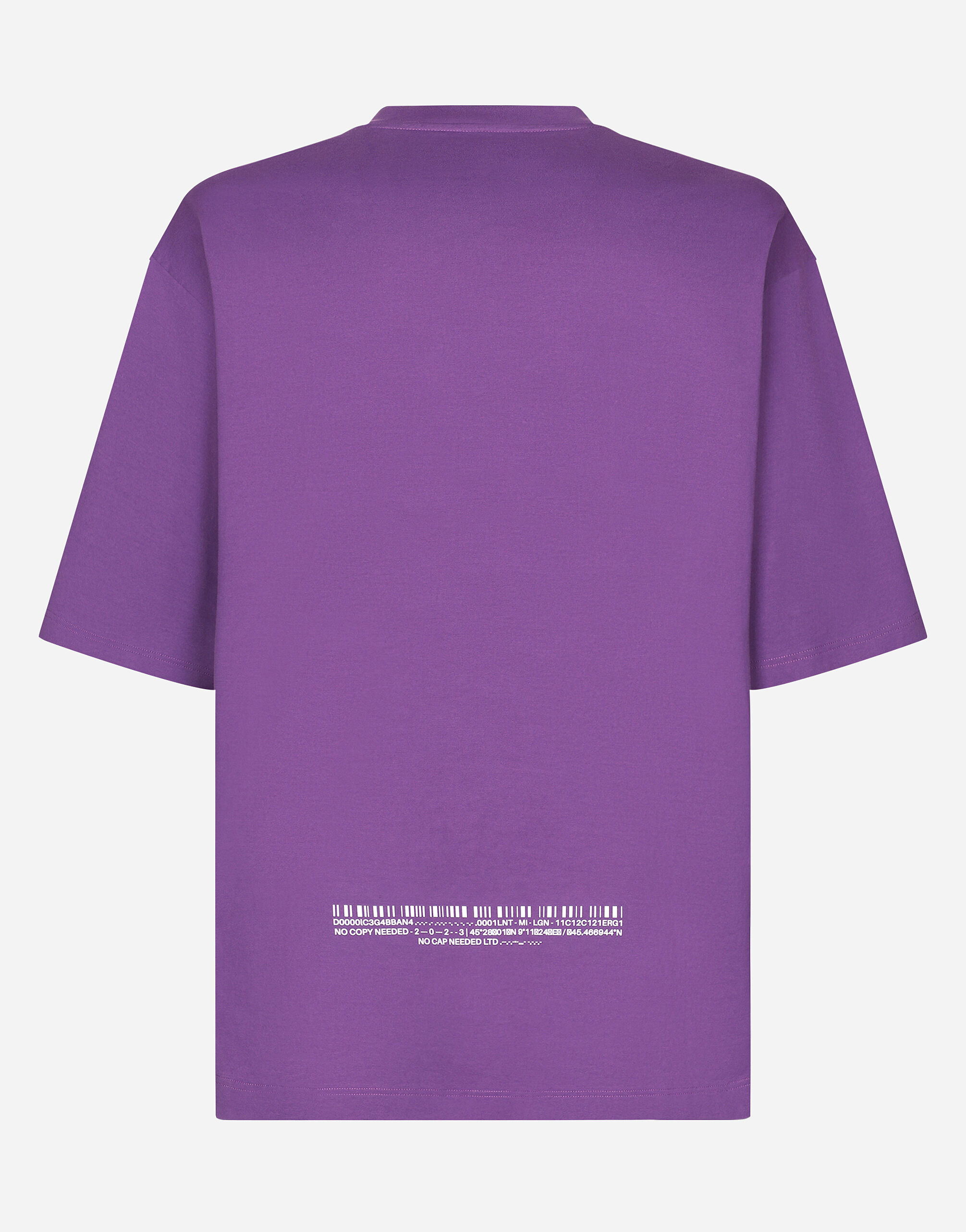 Purple dolce top and gabbana shirt