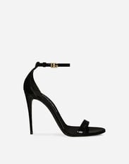 Dolce & Gabbana Patent leather sandals Print CR1738AV802