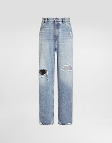 Dolce & Gabbana Pantaloni in denim Multicolore GP23DZG8PJ3