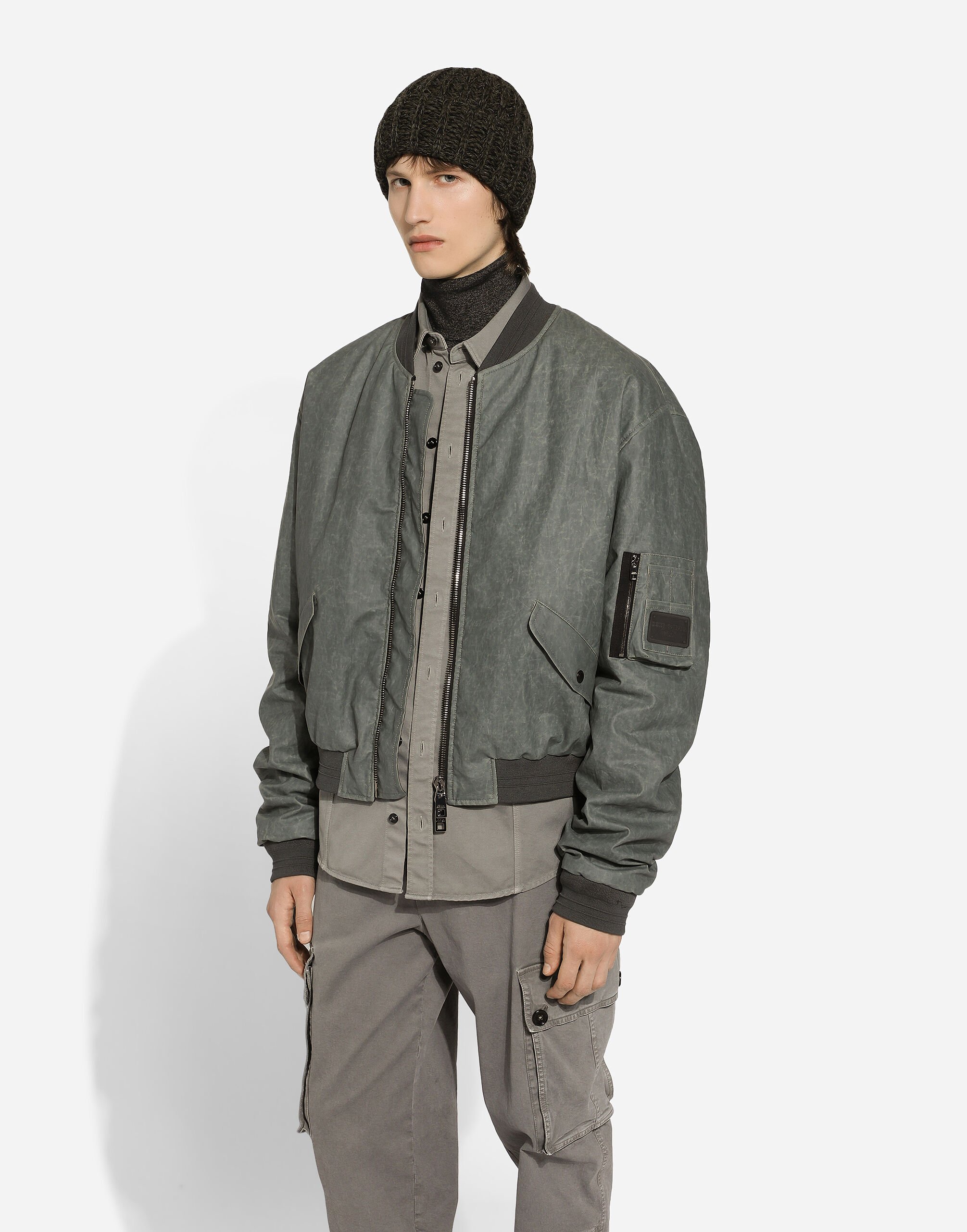Dolce and gabbana bomber jacket mens shop