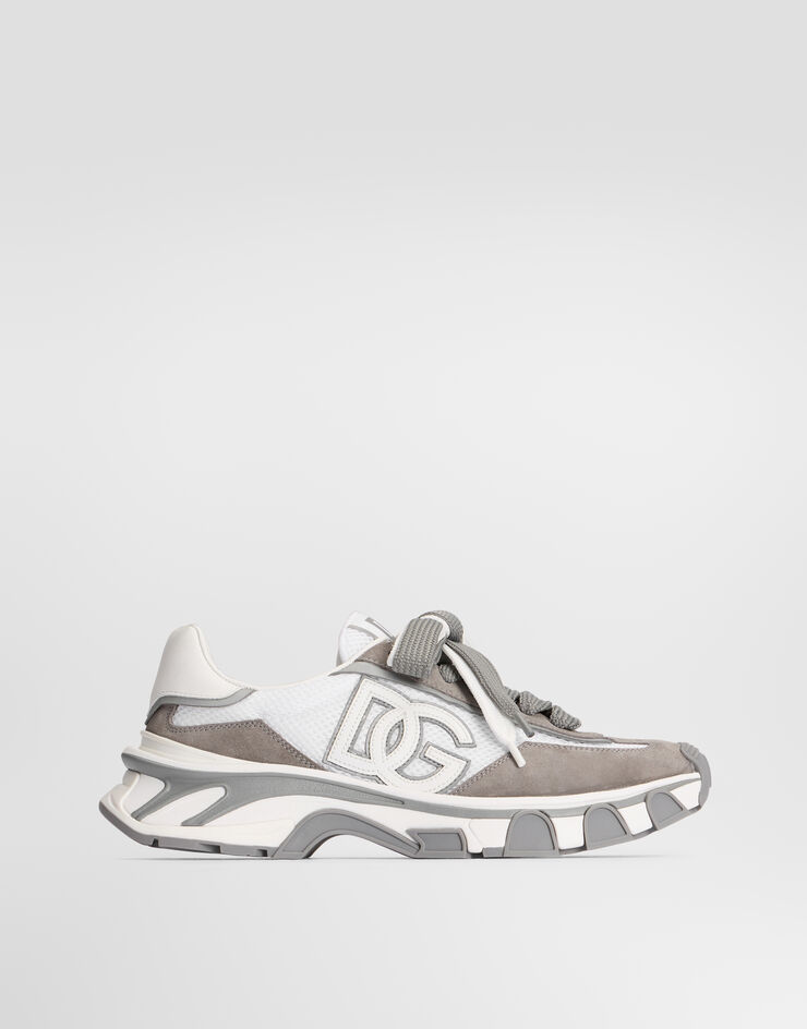 Dolce & Gabbana DG country road nylon and leather sneakers Multicolor CS2403A0208