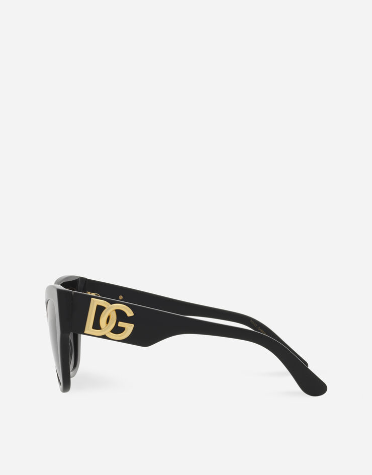 Dolce & Gabbana DG 크로스 선글라스 블랙 VG4404VP18G