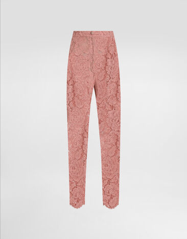 Dolce & Gabbana Cordonnet lace tailored pants Multicolor FTAM2THLM7L