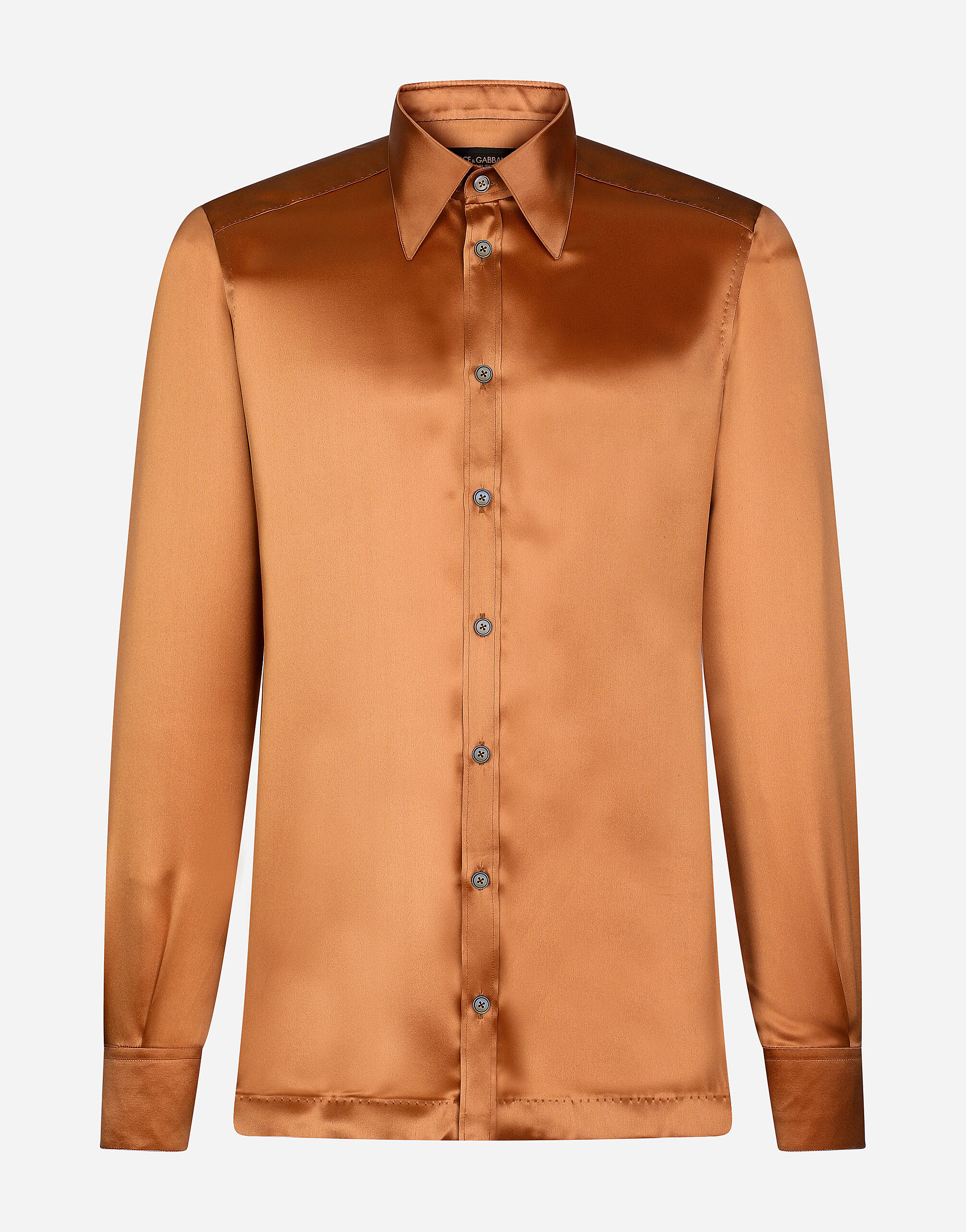 CAMICIA in Beige for Men Dolce Gabbana US