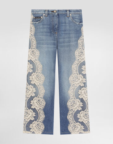 Dolce & Gabbana 5-pocket denim trousers Multicolor L52F98LDD61