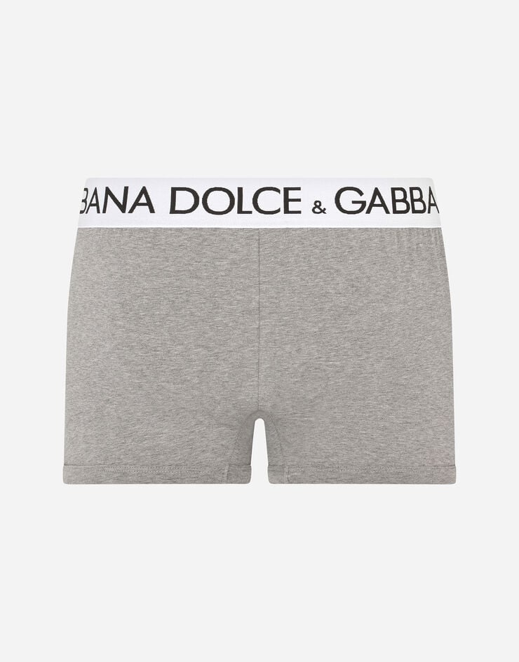 Dolce & Gabbana Two-way-stretch cotton jersey regular-fit boxers Grey M4B97JONN97
