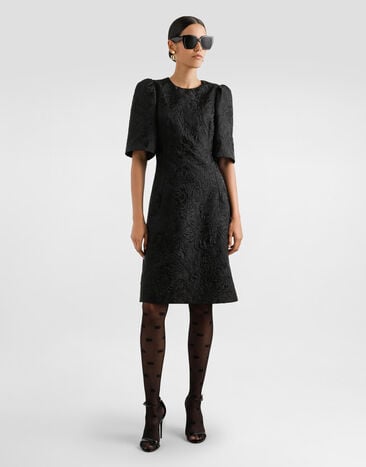 Dolce & Gabbana Vestido de brocado Dolce & Gabbana Vestido de brocado Negro F6TZJTGDDBT