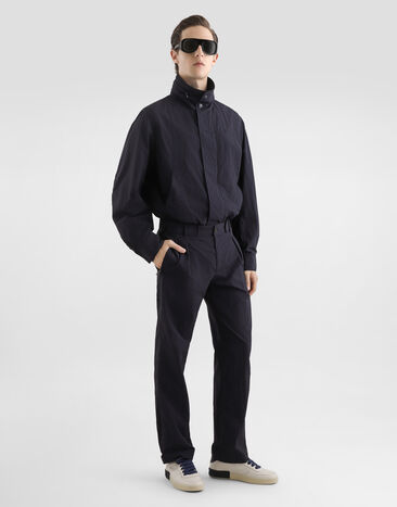 Dolce & Gabbana Canvas trousers Blue GP1Q2TFUS26