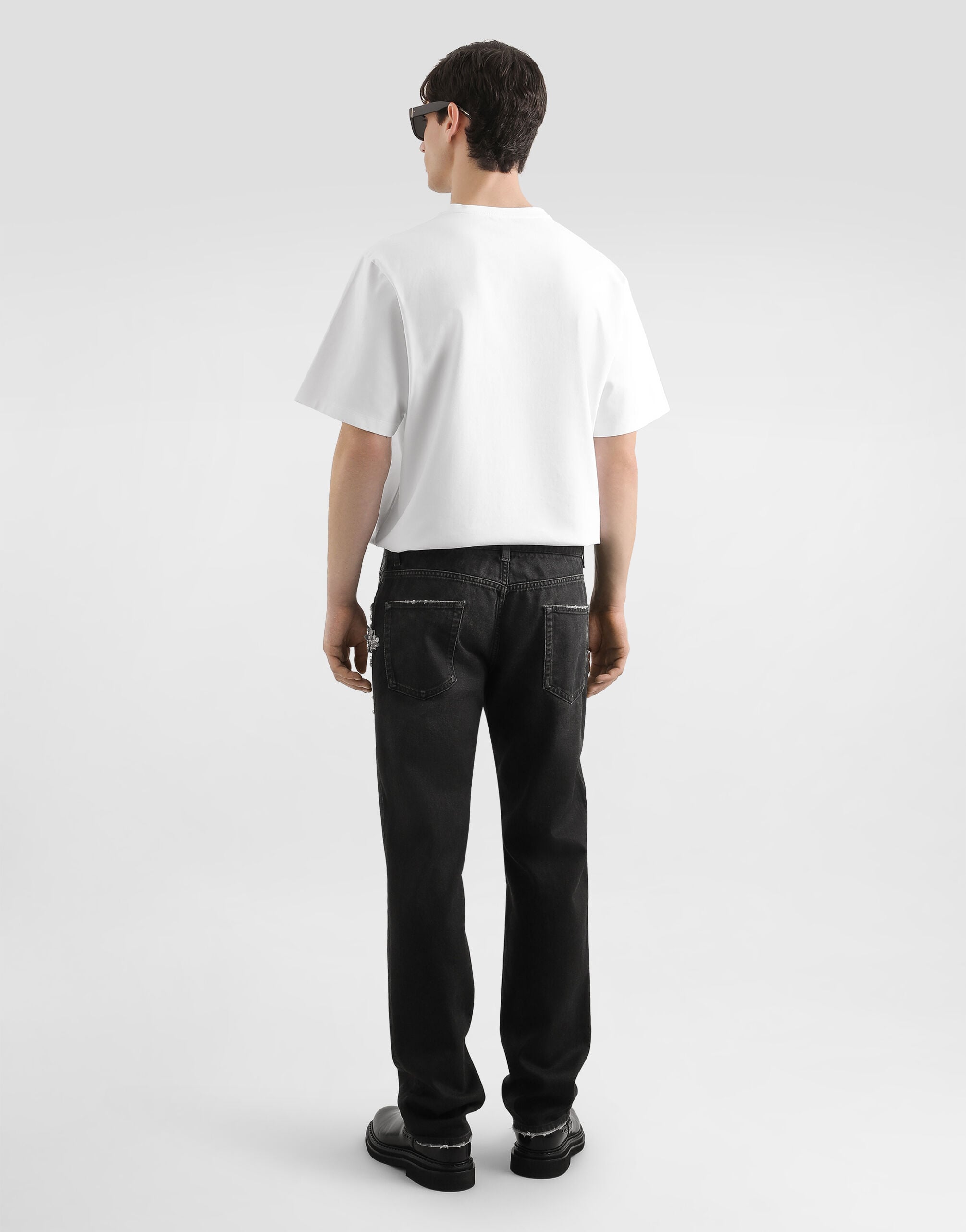 マルチカラーのメンズ デニム パンツ | Dolce&Gabbana®