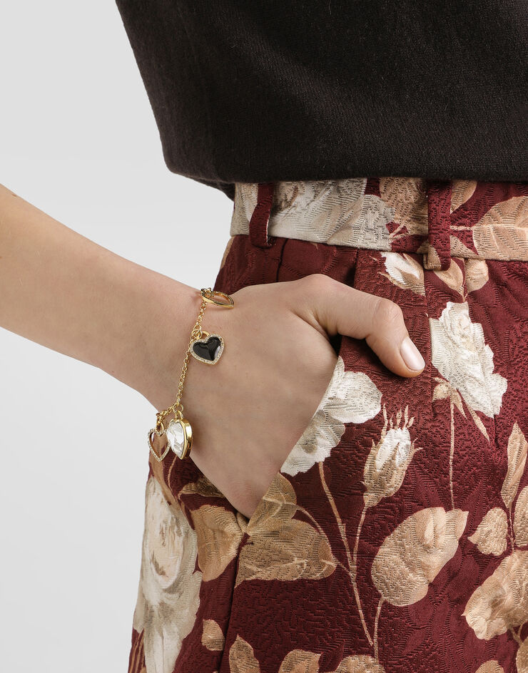 Dolce & Gabbana 爱心装饰 Italian Tailoring 手环 金 WBR6I1W1111