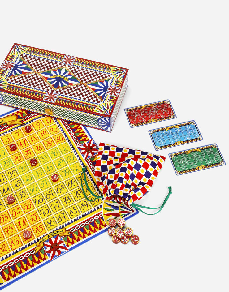 Dolce & Gabbana Set Tombola Dolce & Gabbana Set Tombola Multicolore TCC212TCAN5
