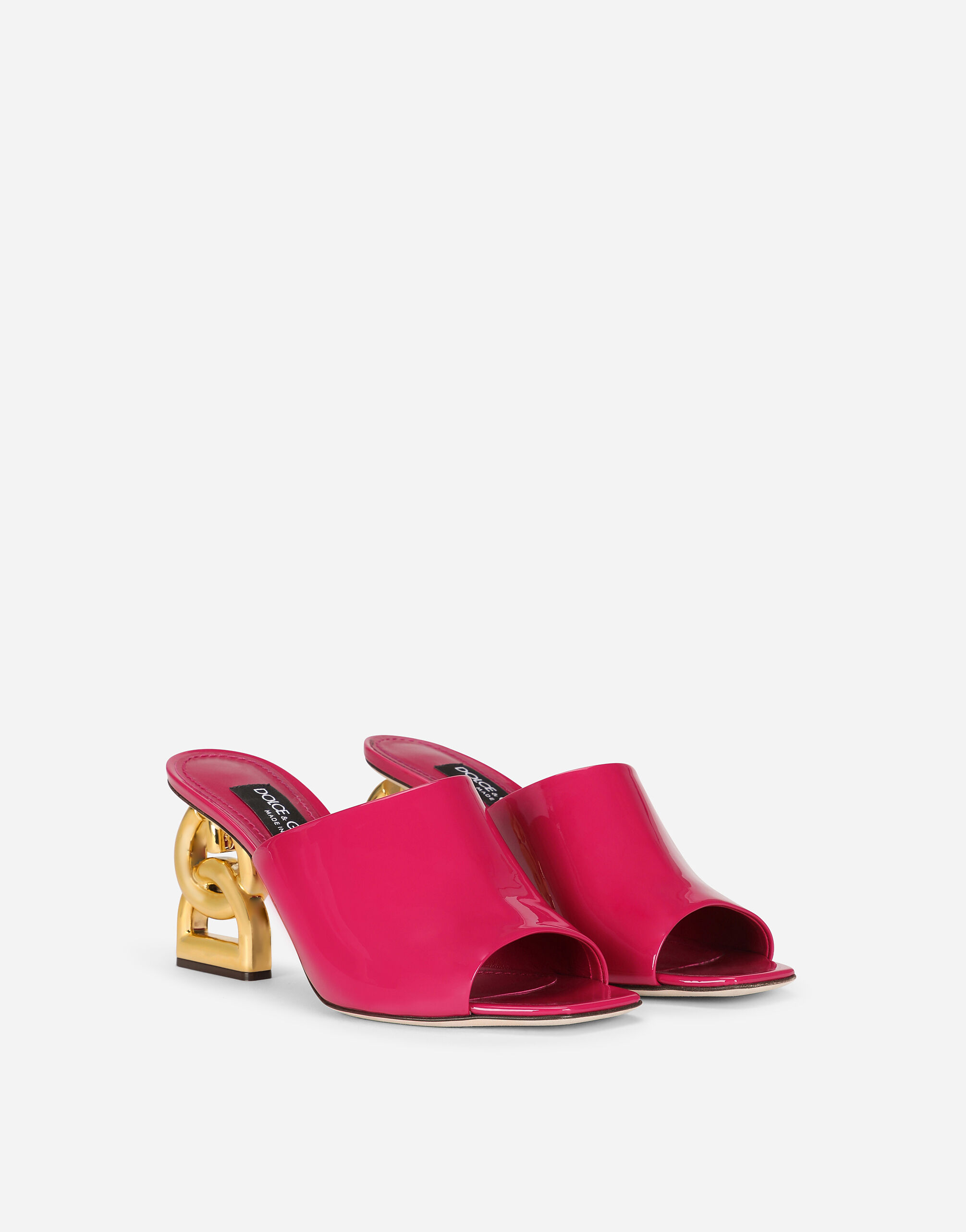 【関税＆送料込み】Dolce & Gabbana Ciabatta DOLCE & GABBANA Crown Logo Sandals Shoes CIABATTA Red White