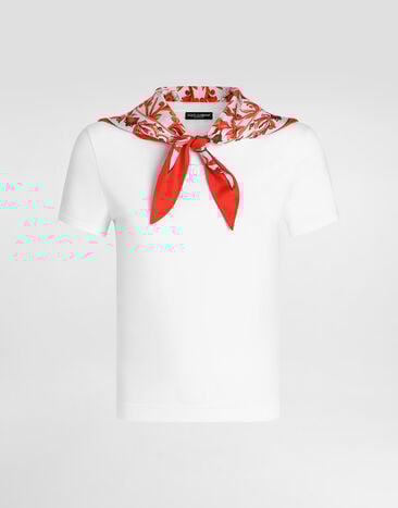 Dolce & Gabbana Jersey t-shirt White F8W31ZGDDT3