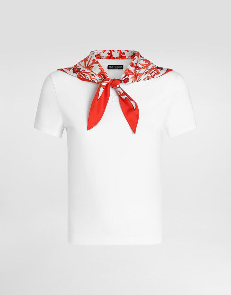 Dolce & Gabbana Jersey t-shirt White F8W31ZGDDT3