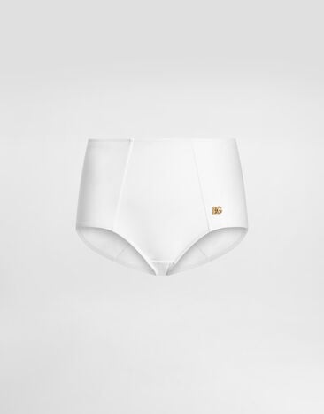 Dolce & Gabbana High-waisted bikini bottoms White O2A16JONO12