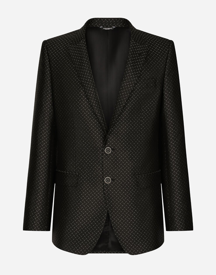 Dolce & Gabbana Lurex jacquard Martini-fit suit Multicolor GK0RMTFJML7