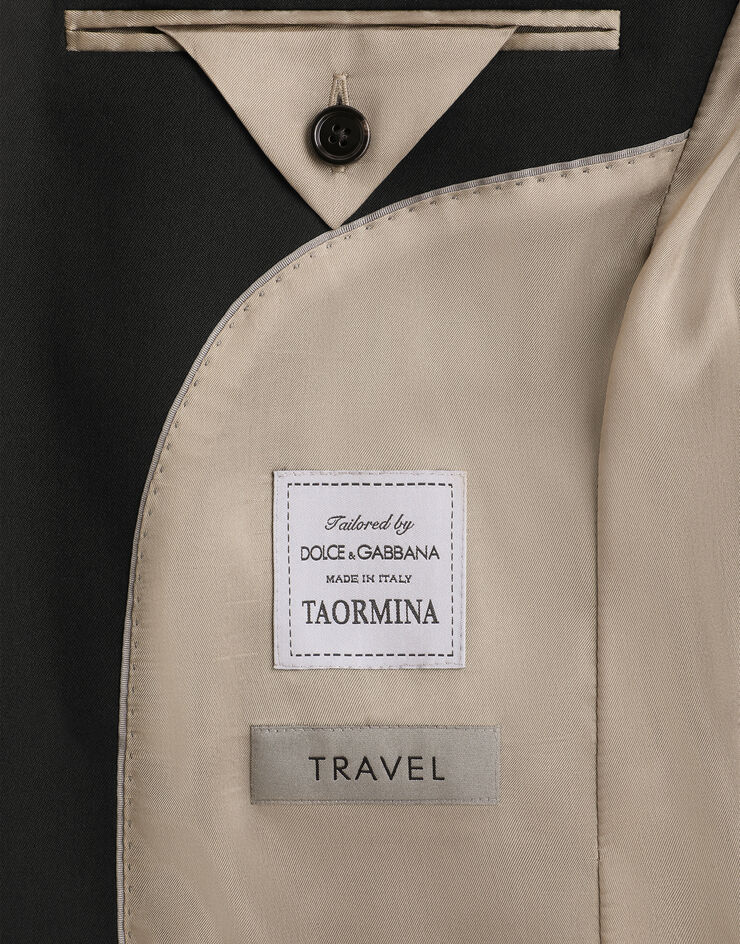 Dolce & Gabbana Taormina single-breasted jacket in technical wool Dolce & Gabbana Taormina single-breasted jacket in technical wool G2XE0TFUZFG