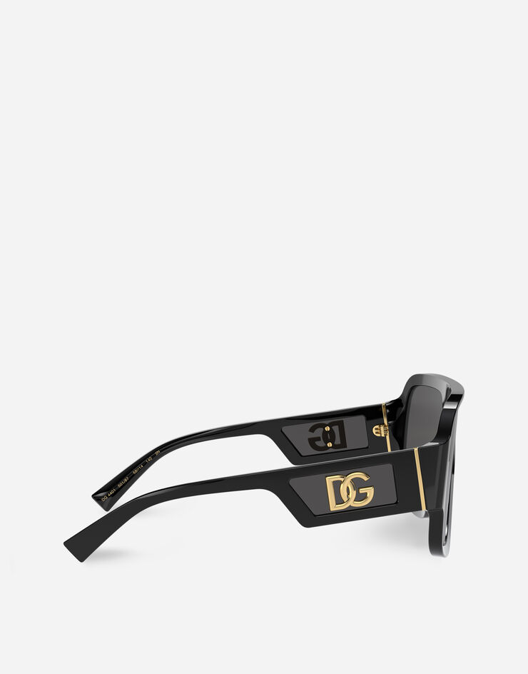 Dolce & Gabbana Солнцезащитные очки DG Crossed черный VG4401VP187