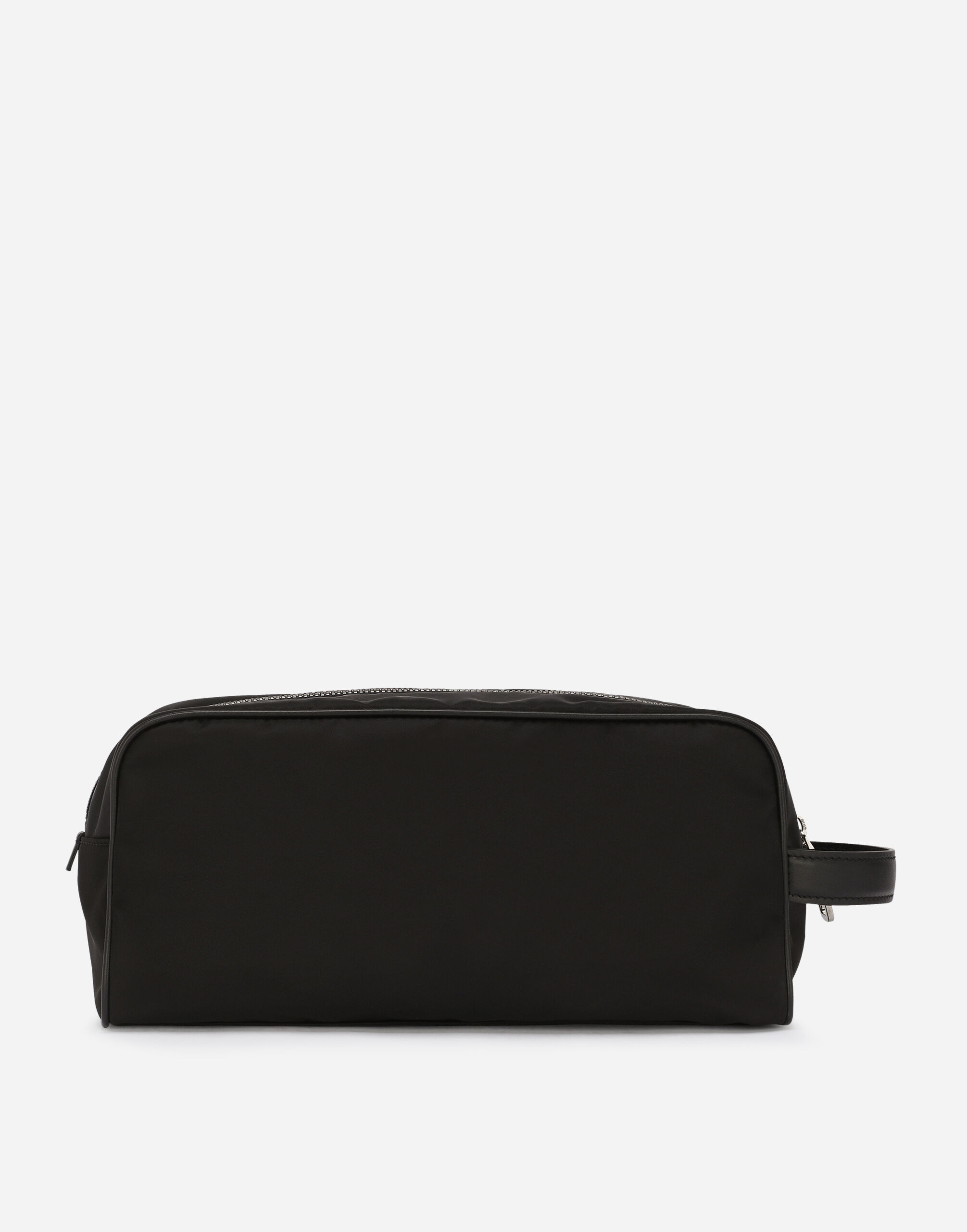 Nylon and calfskin toiletry bag in Black for Men Dolce Gabbana US