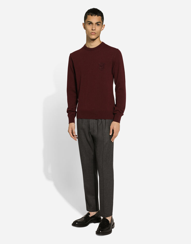 Dolce & Gabbana Wool jogging pants Grey GYACETGI550