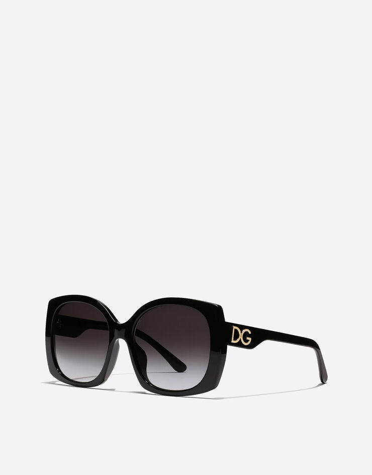 Dolce & Gabbana نظارة شمسية بطبعة عائلية أسود VG4385VP18G