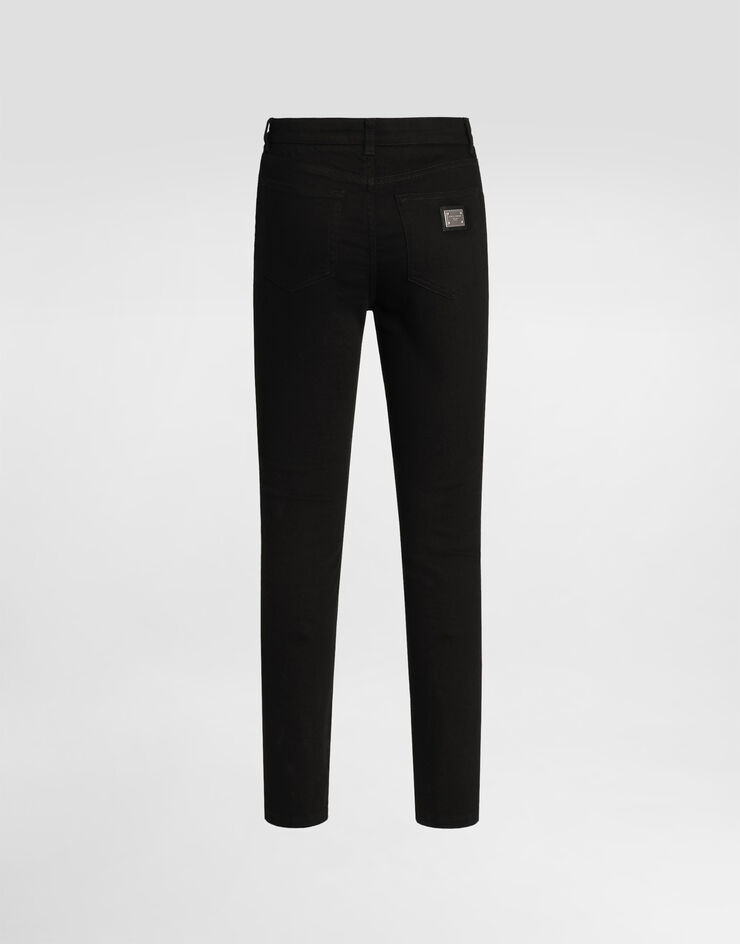Dolce & Gabbana 5-pocket denim trousers Multicolor FTC67DG8PR2