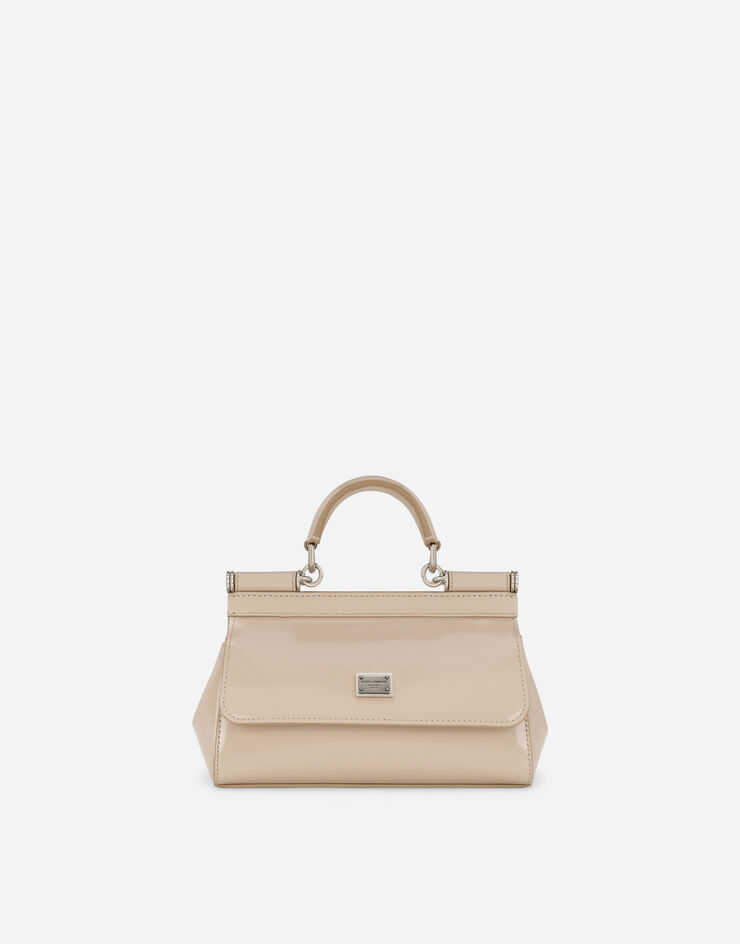 Dolce & Gabbana حقيبة يدSicily  صغيرة بيج BB7116AI413