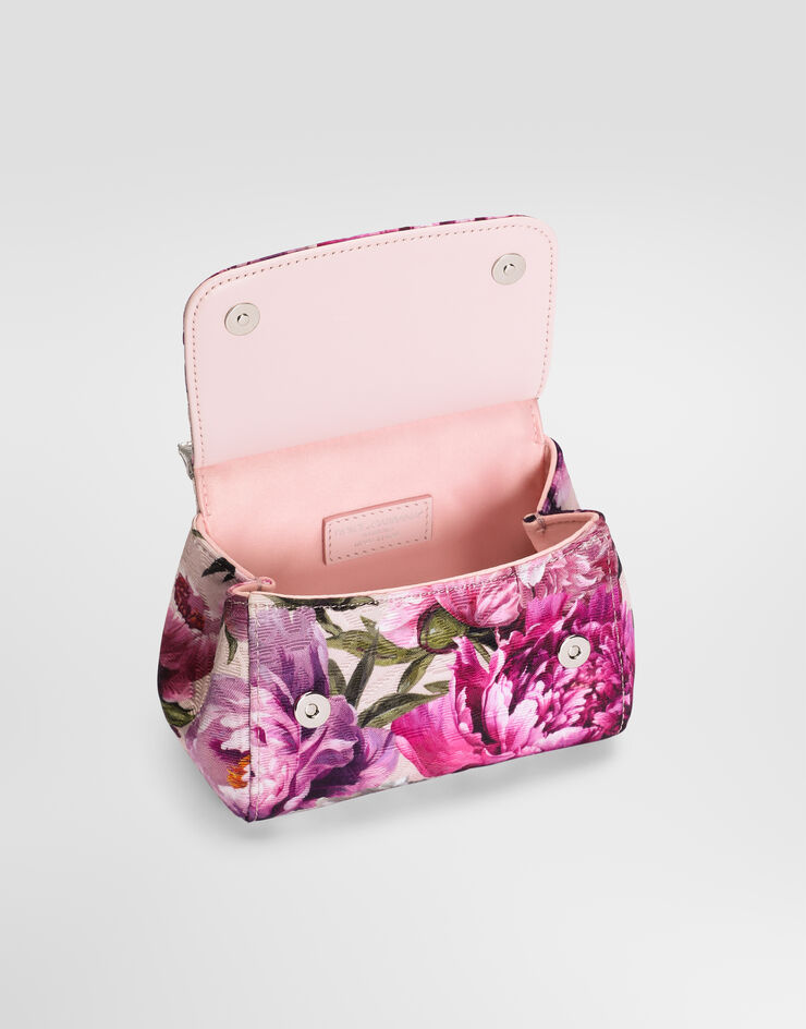 Dolce & Gabbana Sicily 织锦手袋 牡丹印花 Multicolor EB0003A0870