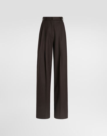 Dolce & Gabbana Pinstripe wool trousers Multicolor FTC3MTFRBC0