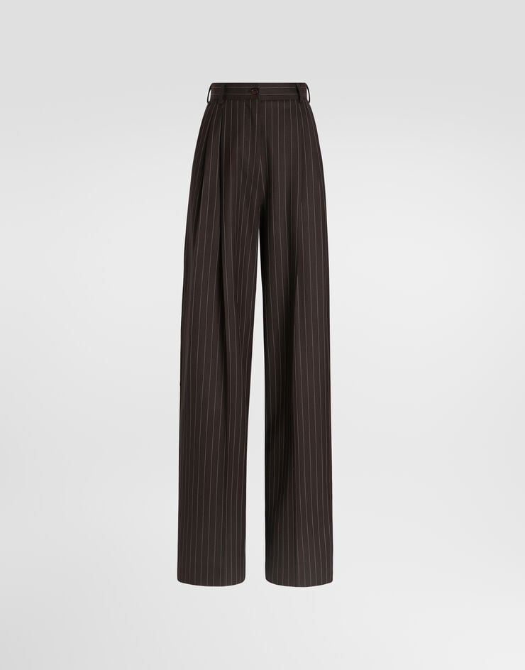 Dolce & Gabbana Pinstripe wool trousers Dolce & Gabbana Pinstripe wool trousers Multicolor FTC3MTFRBC0