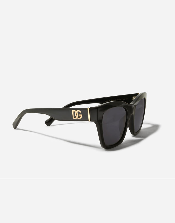 Dolce & Gabbana DG Crossed Sunglasses Black VG4512VP187