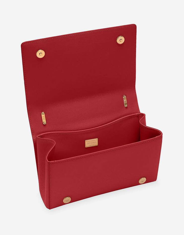 Dolce & Gabbana Nappa leather DG Girls bag Red BB6498AZ801