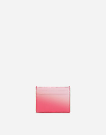 Dolce & Gabbana DG 로고 카드 홀더 핑크 BI0330AS204