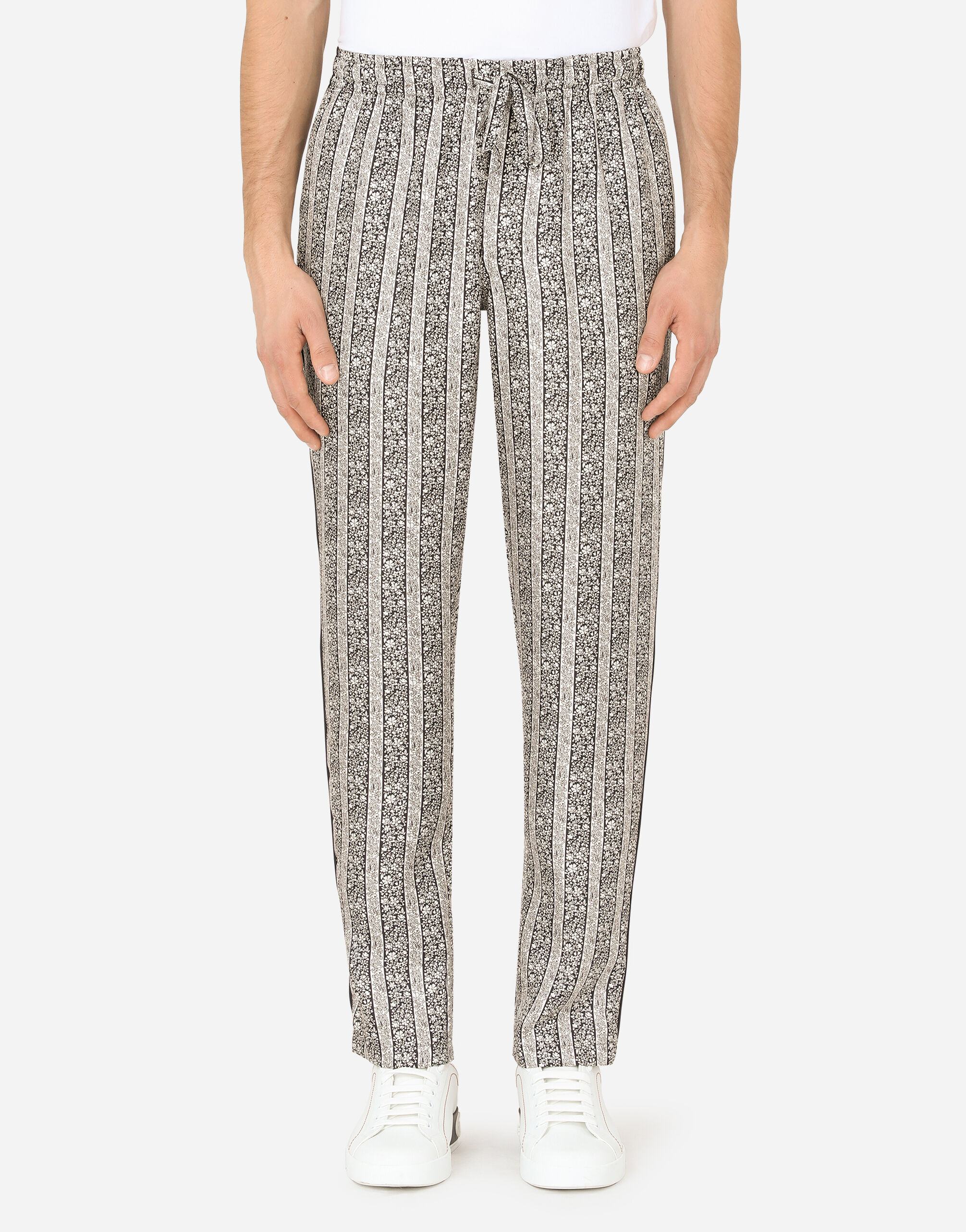 Floral-print silk pajama pants in Multicolor for Men Floral-print silk pajama pants in Multicolor for Men