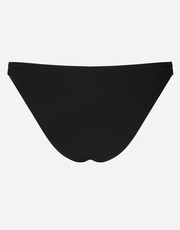 Dolce & Gabbana Bikini bottoms with DG logo Black O2A31JFUGA2