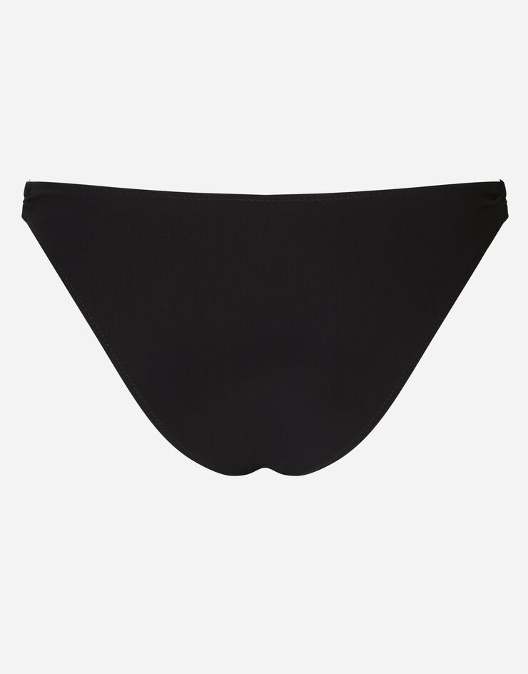 Dolce & Gabbana Bikini bottoms with DG logo Black O2A31JFUGA2