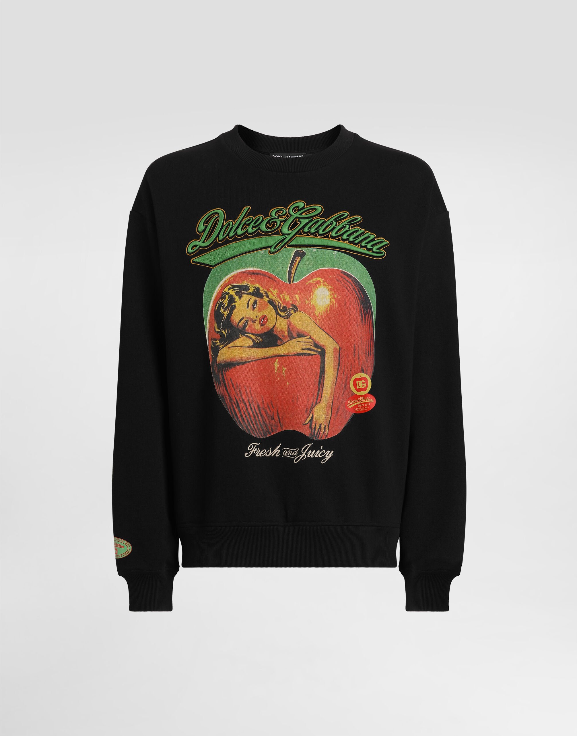 パーカー・フーディ Dolce & Gabbana Long Sleeve Crew-Neck Sweatshirt Men's sweatshirts: hooded or non-hooded | Dolce&Gabbana®
