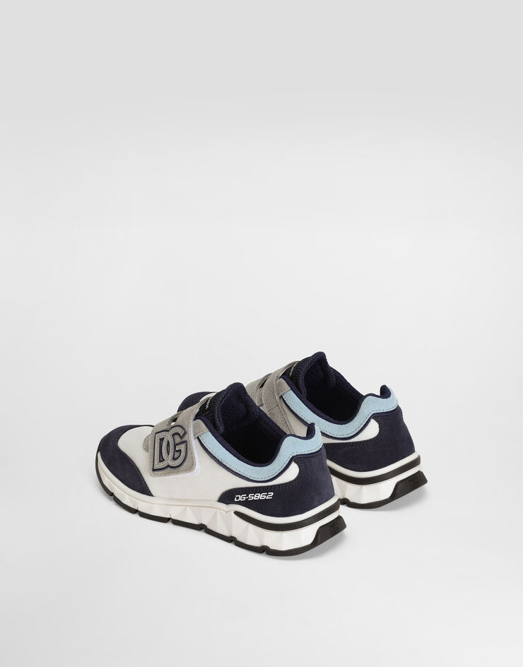 Dolce & Gabbana Zapatilla DG Running de tejido de malla y serraje Multicolor DA5187AA954
